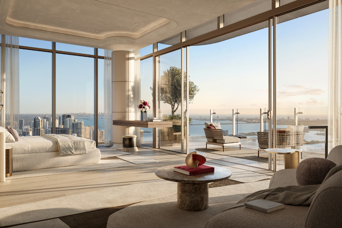 Faena Residences Miami: the terrace becomes another floor