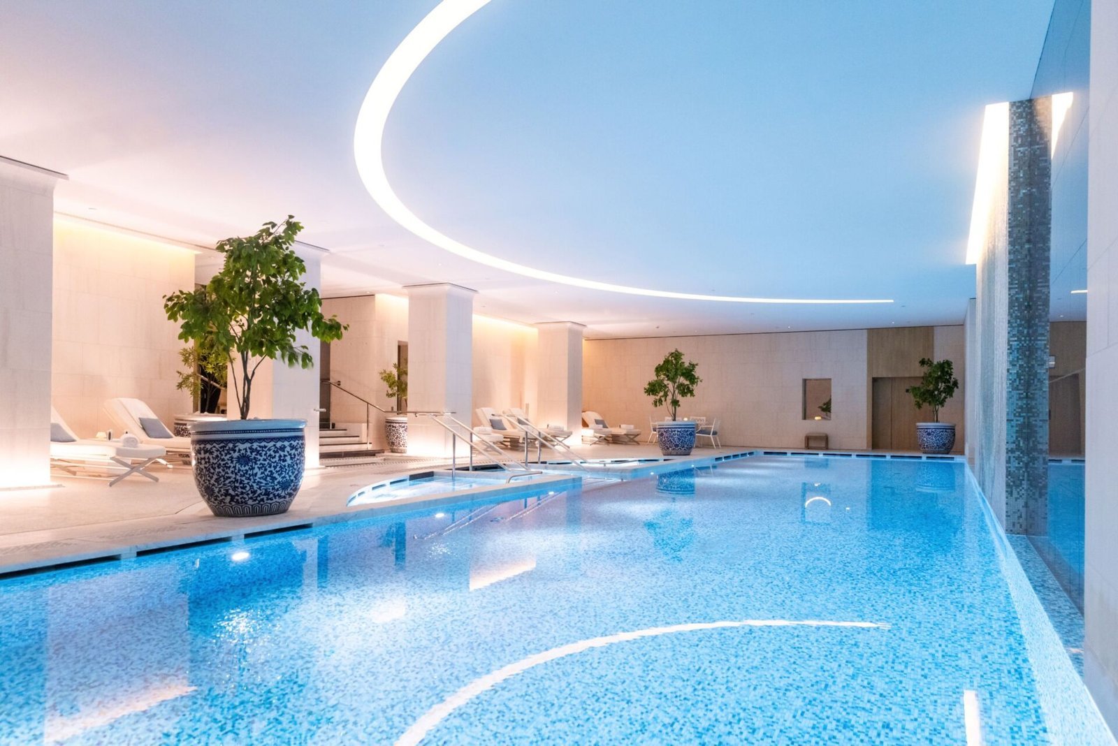 Spa interior at The Peninsula Paris